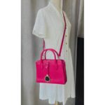 Bvlgari Alba Tourmaline Pink Calf Leather with Gold Hardware #GULYE-1 - Image 34