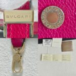 Bvlgari Alba Tourmaline Pink Calf Leather with Gold Hardware #GULYE-1 - Image 25