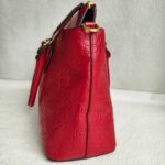 Gucci 2way Bag Red Guccissima Leather with Gold Hardware #RUOY-1 - Image 8