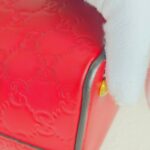Gucci 2way Bag Red Guccissima Leather with Gold Hardware #RUOY-1 - Image 12