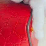 Gucci 2way Bag Red Guccissima Leather with Gold Hardware #RUOY-1 - Image 15