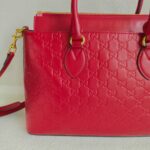 Gucci 2way Bag Red Guccissima Leather with Gold Hardware #RUOY-1 - Image 5