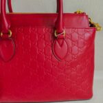 Gucci 2way Bag Red Guccissima Leather with Gold Hardware #RUOY-1 - Image 6