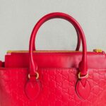 Gucci 2way Bag Red Guccissima Leather with Gold Hardware #RUOY-1 - Image 18