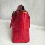 Gucci 2way Bag Red Guccissima Leather with Gold Hardware #RUOY-1 - Image 7