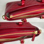 Gucci 2way Bag Red Guccissima Leather with Gold Hardware #RUOY-1 - Image 9