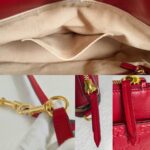 Gucci 2way Bag Red Guccissima Leather with Gold Hardware #RUOY-1 - Image 25