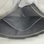 LV Pochette Voyage Black Taiga Leather with Silver Hardware #RUTR-2 - Image 18