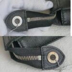 LV Pochette Voyage Black Taiga Leather with Silver Hardware #RUTR-2 - Image 17