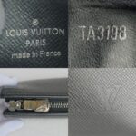LV Pochette Voyage Black Taiga Leather with Silver Hardware #RUTR-2 - Image 11