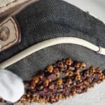 Loewe Anagram Wooden Beads/Denim/Leather Small Crossbody Bag #RYTC-4 - Image 13