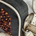 Loewe Anagram Wooden Beads/Denim/Leather Small Crossbody Bag #RYTC-4 - Image 12