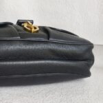 Salvatore Ferragamo Bag Black Calfskin with Gold Hardware #RUTC-2 - Image 10