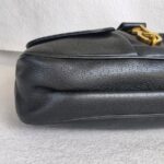 Salvatore Ferragamo Bag Black Calfskin with Gold Hardware #RUTC-2 - Image 9