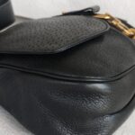 Salvatore Ferragamo Bag Black Calfskin with Gold Hardware #RUTC-2 - Image 12