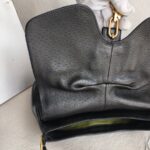 Salvatore Ferragamo Bag Black Calfskin with Gold Hardware #RUTC-2 - Image 15