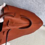 Tod's Bucket Brick Brown Calf Leather with Gold Hardware #RUYR-9 - Image 9