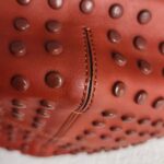 Tod's Bucket Brick Brown Calf Leather with Gold Hardware #RUYR-9 - Image 14