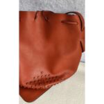 Tod's Bucket Brick Brown Calf Leather with Gold Hardware #RUYR-9 - Image 7