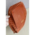 Tod's Bucket Brick Brown Calf Leather with Gold Hardware #RUYR-9 - Image 31