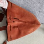 Tod's Bucket Brick Brown Calf Leather with Gold Hardware #RUYR-9 - Image 28