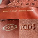 Tod's Bucket Brick Brown Calf Leather with Gold Hardware #RUYR-9 - Image 25