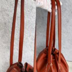 Tod's Bucket Brick Brown Calf Leather with Gold Hardware #RUYR-9 - Image 18