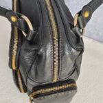 Tods T-Bag Black Calf Leather with Gold Hardware #RLEE-2 - Image 13