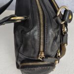Tods T-Bag Black Calf Leather with Gold Hardware #RLEE-2 - Image 14