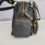 Tods T-Bag Black Calf Leather with Gold Hardware #RLEE-2 - Image 8