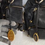 Tods T-Bag Black Calf Leather with Gold Hardware #RLEE-2 - Image 20