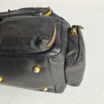 Tods T-Bag Black Calf Leather with Gold Hardware #RLEE-2 - Image 18
