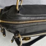 Tods T-Bag Black Calf Leather with Gold Hardware #RLEE-2 - Image 11