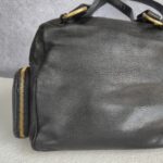 Tods T-Bag Black Calf Leather with Gold Hardware #RLEE-2 - Image 5