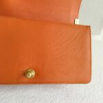 Chanel Boy 24cm Orange Lambskin with Gold Hardware #RUSE-1 - Image 24