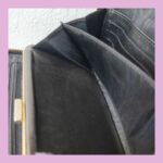 Chanel Wallet Black Grained Calfskin with Gold Hardware #RURS-8 - Image 30