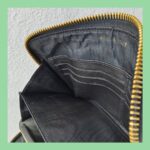 Chanel Wallet Black Grained Calfskin with Gold Hardware #RURS-8 - Image 26