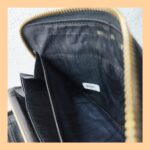 Chanel Wallet Black Grained Calfskin with Gold Hardware #RURS-8 - Image 23