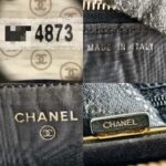 Chanel Wallet Black Grained Calfskin with Gold Hardware #RURS-8 - Image 17