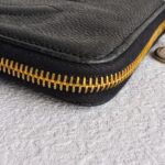 Chanel Wallet Black Grained Calfskin with Gold Hardware #RURS-8 - Image 12