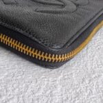 Chanel Wallet Black Grained Calfskin with Gold Hardware #RURS-8 - Image 13