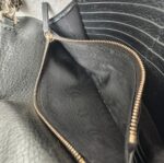 Gucci WOC Interlocking Wallet On Chain Black Calf Leather with Gold Hardware #RURY-5 - Image 23