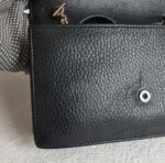 Gucci WOC Interlocking Wallet On Chain Black Calf Leather with Gold Hardware #RURY-5 - Image 18