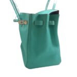 Hermes Birkin 35cm Turquoise Togo Leather with Palladium Plated Hardware #RELE-1 - Image 5