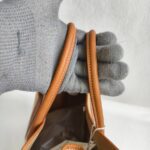 Hermes Garden Party 30cm Brown Canvas with Leather and Palladium Hardware #RUSY-2 - Image 23