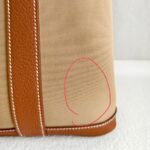 Hermes Garden Party 30cm Brown Canvas with Leather and Palladium Hardware #RUSY-2 - Image 16
