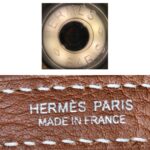 Hermes Garden Party 30cm Brown Canvas with Leather and Palladium Hardware #RUSY-2 - Image 26