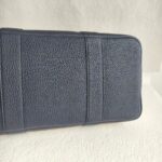 Hermes Garden Party 36cm Navy Blue/Beige Canvas with Leather and Palladium Hardware #RUSY-1 - Image 11