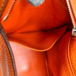 Hermes Lindy 34 Orange Clemence Leather with Palladium-plated Hardware #RUST-1 - Image 31