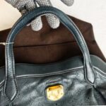 LV Cirrus PM Black Mahina Calf Leather with Gold Hardware Bag #RCEK-5 - Image 17